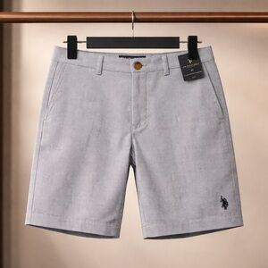 U.S. Polo Assn. Boys Shorts Size 18 – Blue Cotton Stretch Casual